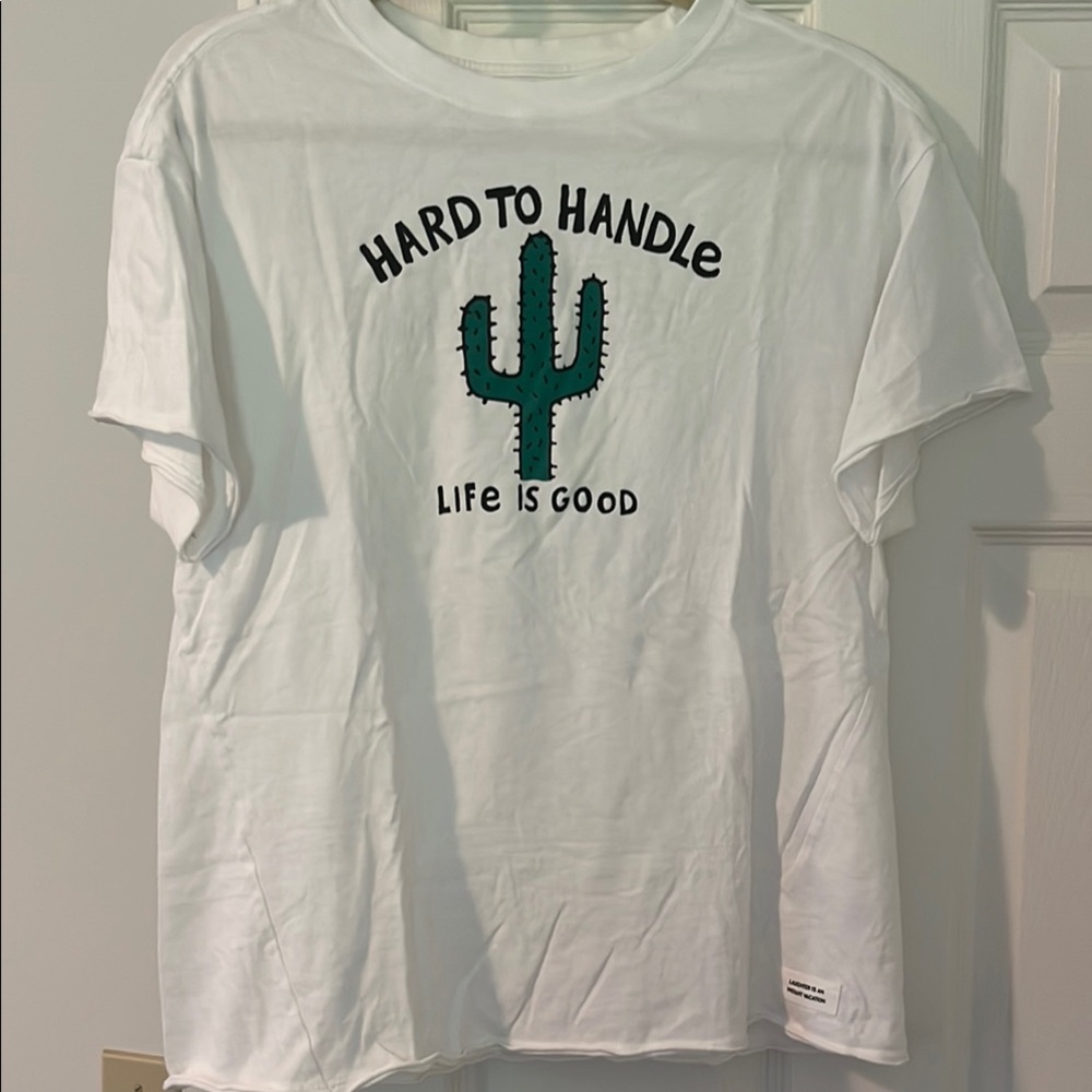 Life is Good Crusher T-shirt, XS